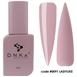 Rubber Base French DNKa #0091 Ladylike 12 ml — Cobertura French