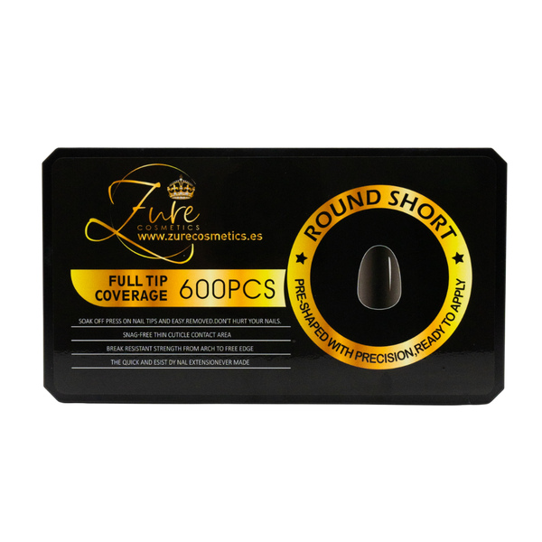 GEL X - Round Short - Zure Cosmetics -