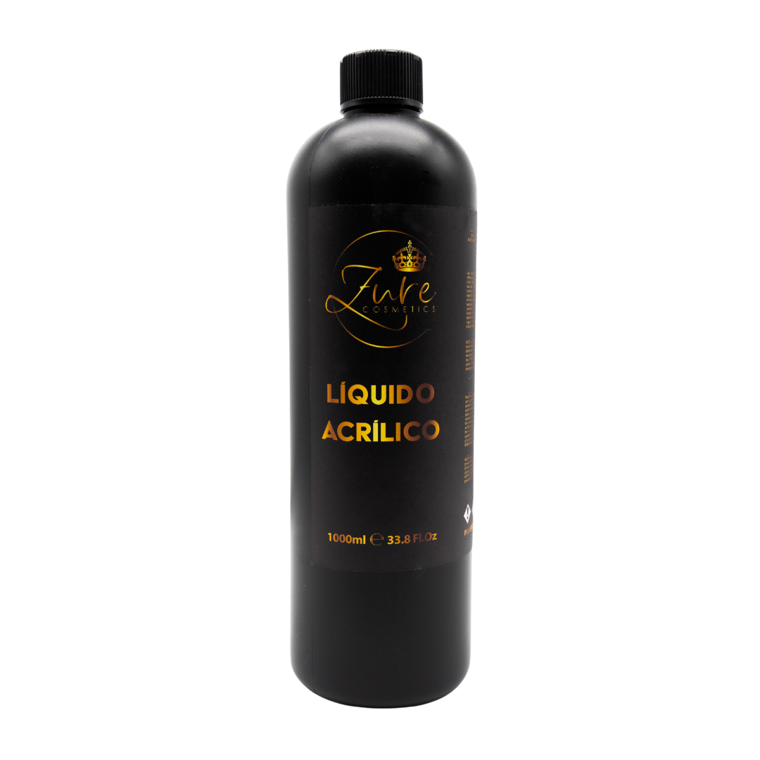 Monómero Uñas Zure Cosmetics 1000ml - Líquido acrílico secado rápido profesional ILARA PRO
