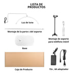 Lampara Moonlight 180º - Blanco