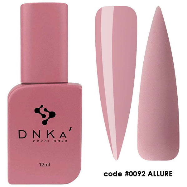 Rubber Base French DNKa #0092 Allure 12 ml — Cobertura French