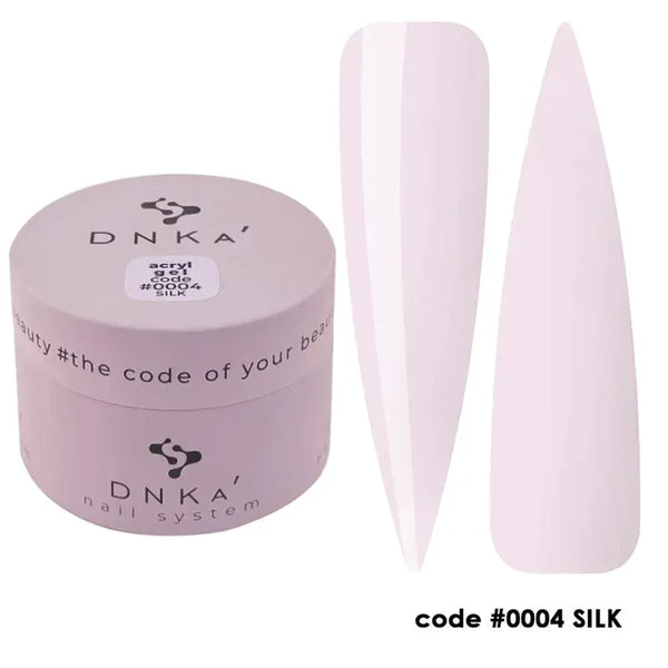 Gel Acrílico DNKa #0004 Seda 30 ml — Tarro