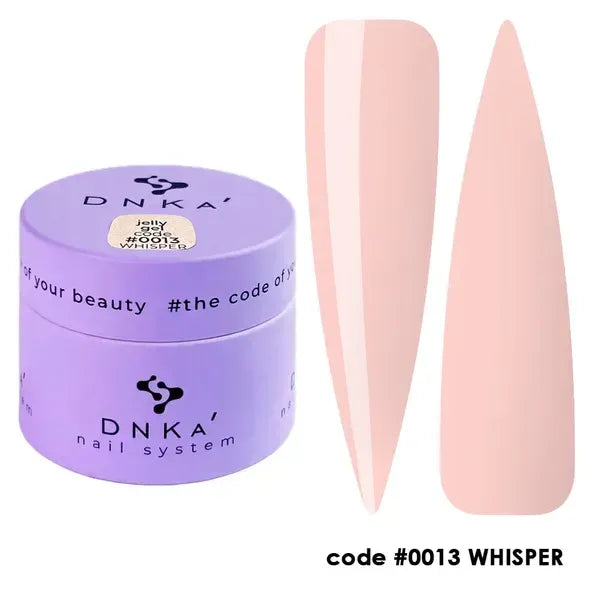 Jelly Gel DNKa #0013 Whisper 15 ml — Gel Translúcido