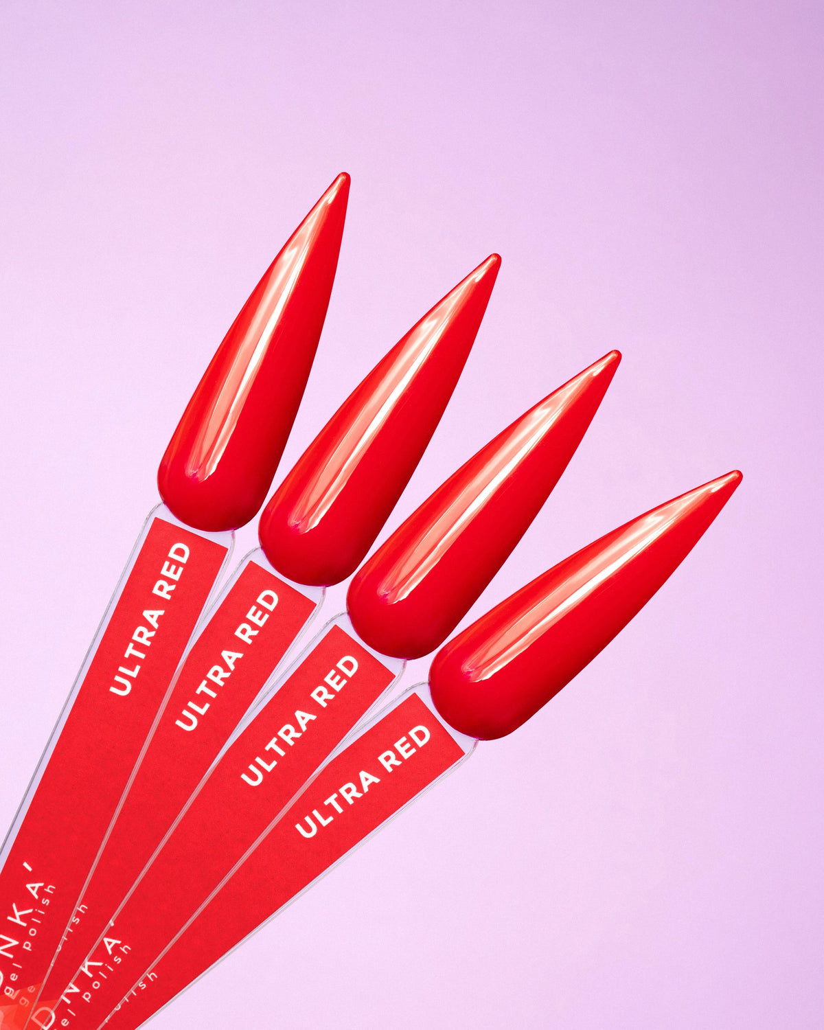 Esmalte en gel color DNKa Ultra Rojo 12 ml — Esmalte en Gel Rojo
