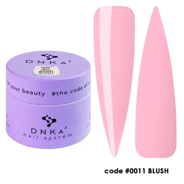 Jelly Gel DNKa #0011 Blush 15 ml — Gel Translúcido