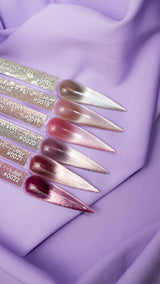 Color Gel Polish Bohemian Cat Eye DNKa #0018 12 ml — Efecto Ojo de Gato