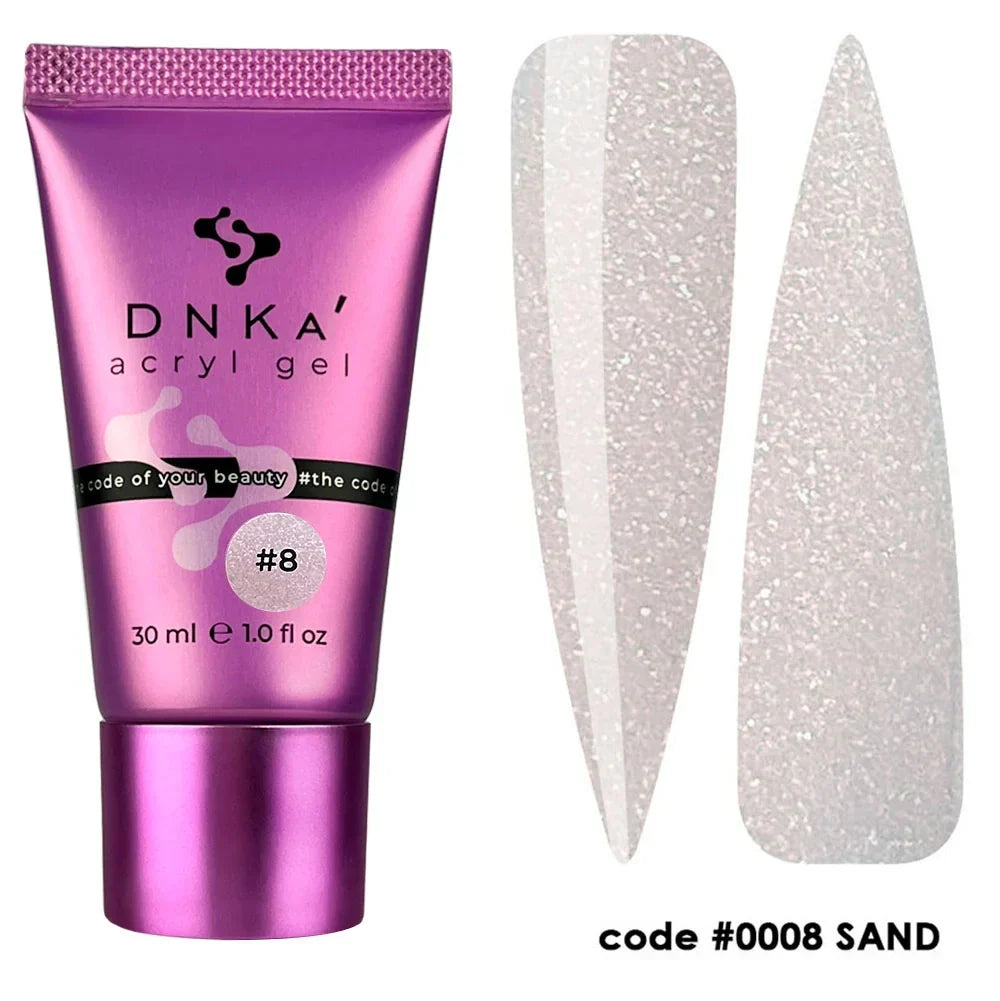 Gel Acrílico DNKa #0008 Arena 30 ml — Modelado en Tubo