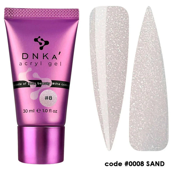 Gel Acrílico DNKa #0008 Arena 30 ml — Modelado en Tubo