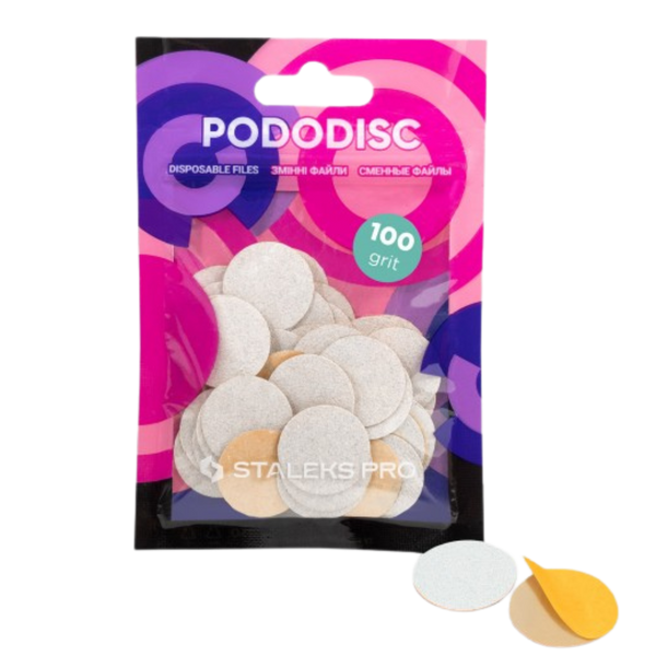 Recambio Pododisc Pro M 100 White 50 uds