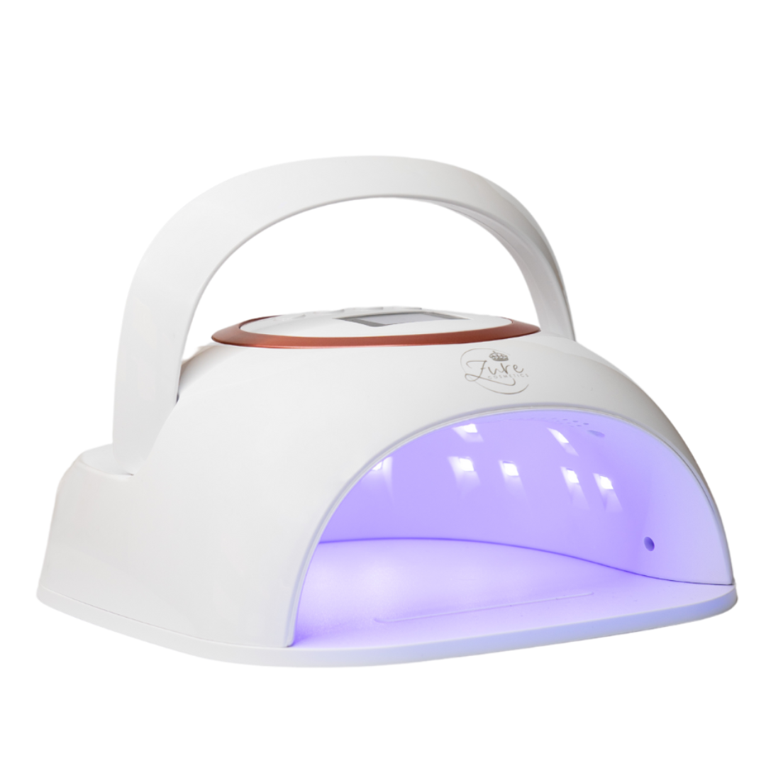 Lámpara UV LED 72W Zure Cosmetics - Secado rápido de alta potencia para uñas gel