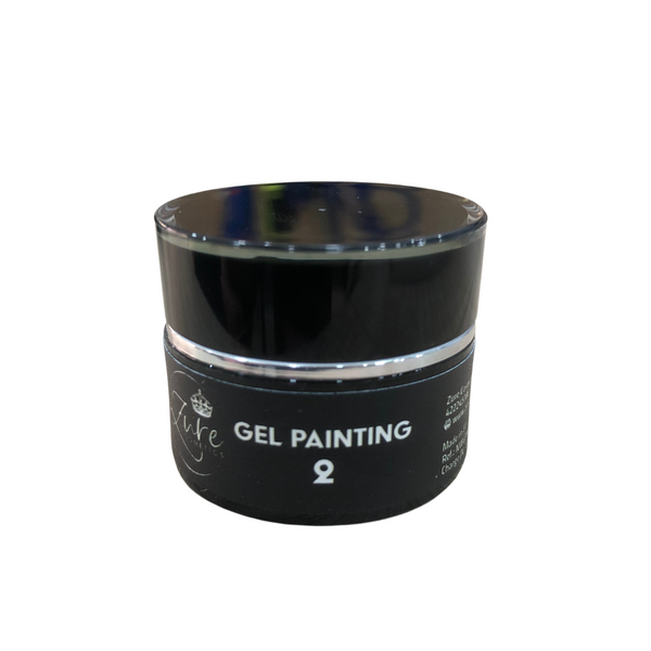 Gel Painting GP 2 Negro Zure Cosmetics