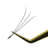 Extensiones de Pestañas Volumen 3D Silk Premium Zure Cosmetics - Efecto volumen natural