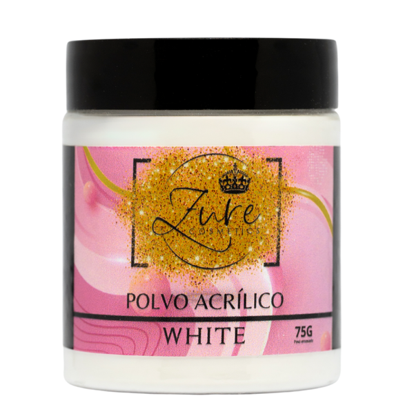 Acrílico Blanco - White Zure Cosmetics - 75 gr