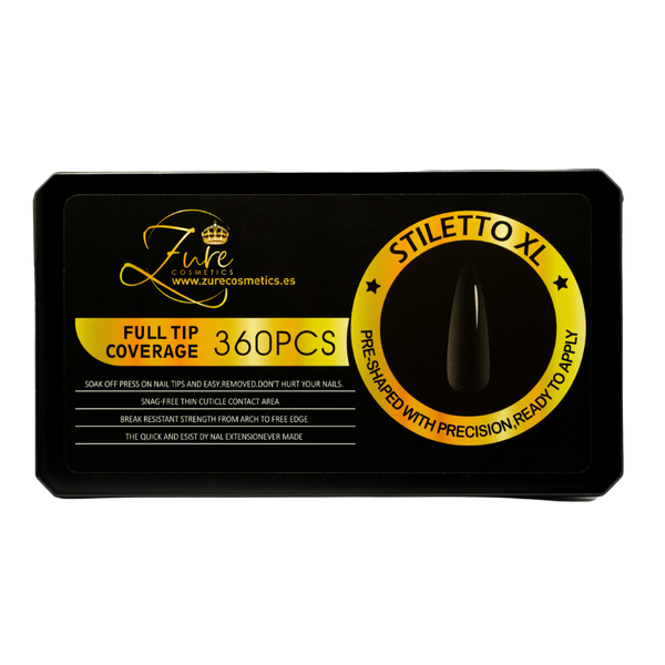 Gel X Stiletto Zure Cosmetics - Talla XL