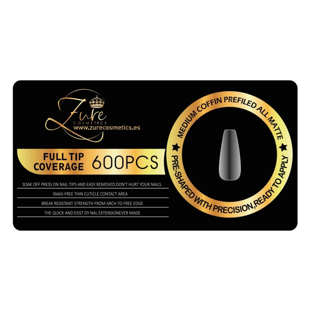 Medium Coffin Matte GEL X – ILARA PRO