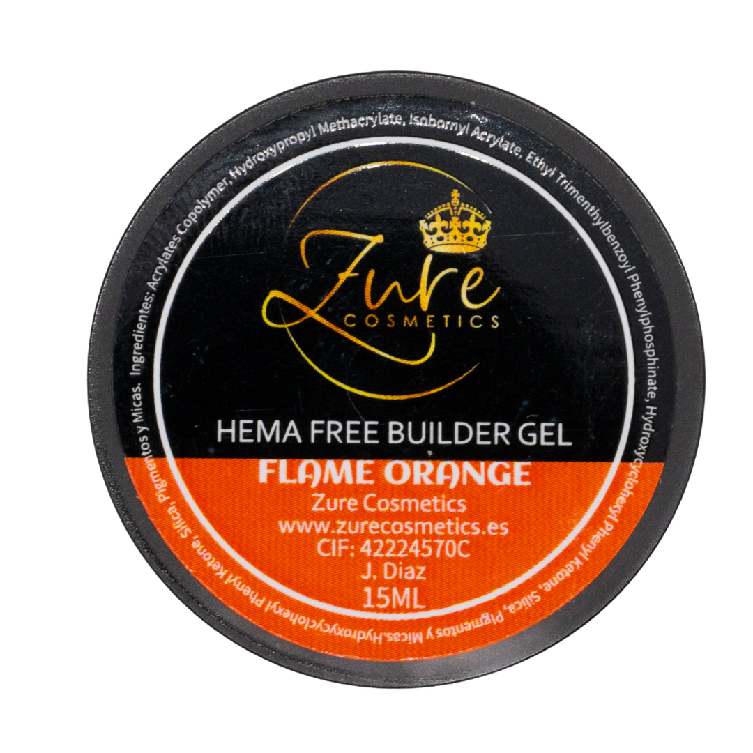 GEL BUILDER - FLAME ORANGE – ILARA PRO