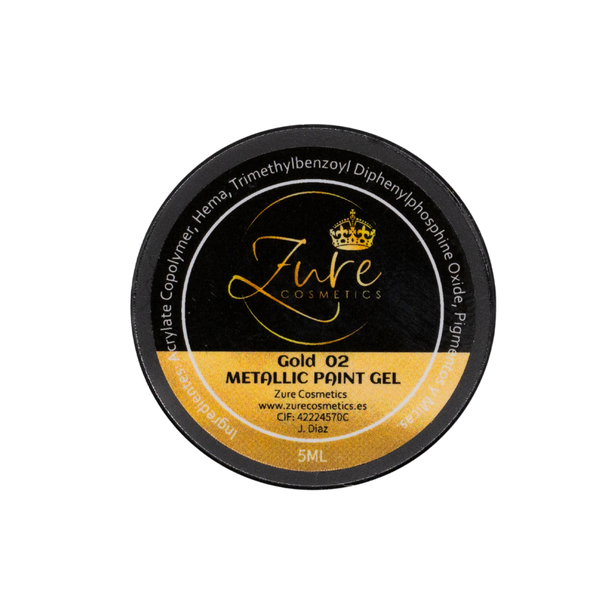METALLIC PAINT GEL - GOLD 02