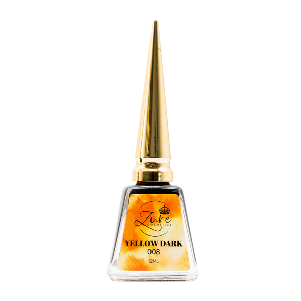 MARBLE INK - YELLOW DARK 008