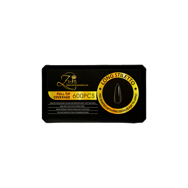 Gel X Stiletto Zure Cosmetics - Talla L