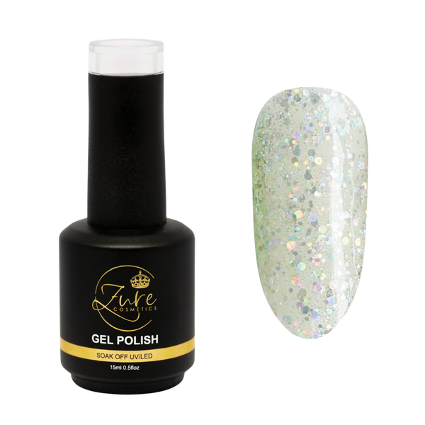 Esmalte | QUEENS GLITTER QG 004 | Zure Cosmetics