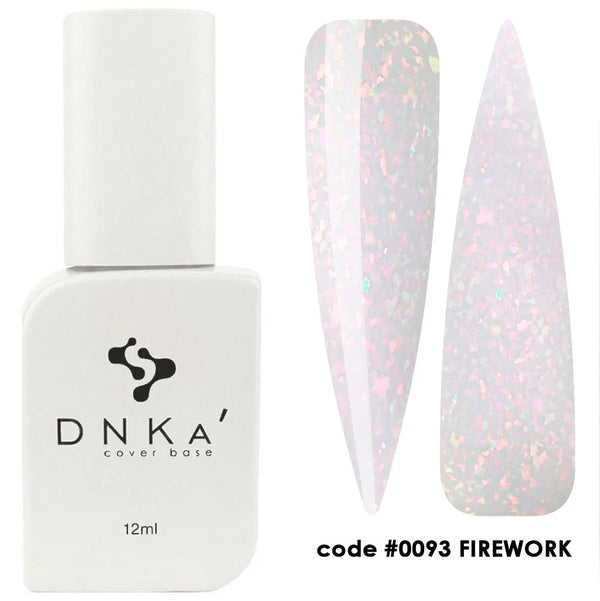 Rubber Base French DNKa #0093 Firework 12 ml — Cobertura French