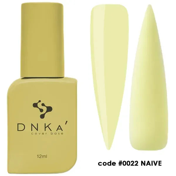 Rubber Base French DNKa #0022 Naive 12 ml — Cobertura French