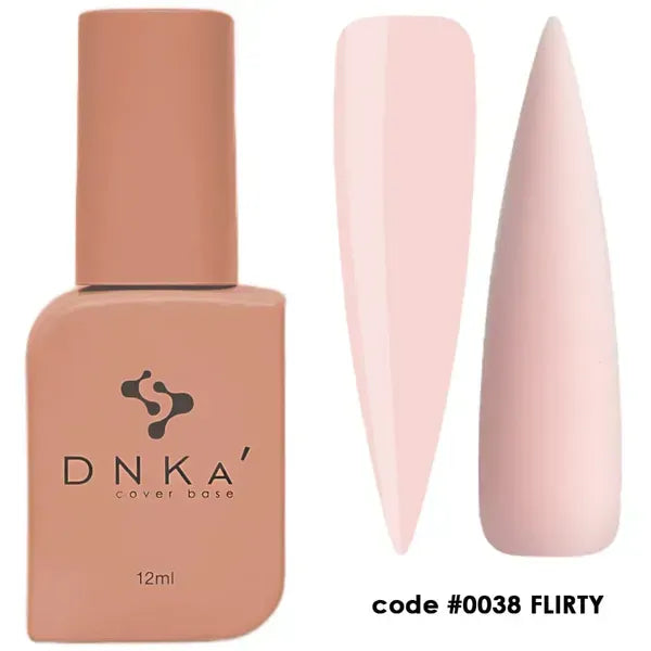 Rubber Base French DNKa #0038 Flirty 12 ml — Cobertura French