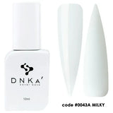 Rubber Base French DNKa #0043A Milky 12 ml — Cobertura French