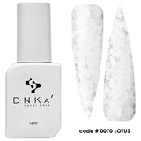 Rubber Base French DNKa #0070 Lotus 12 ml — Cobertura French