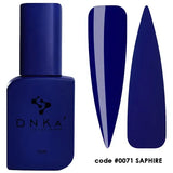 Rubber Base French DNKa #0071 Saphire 12 ml — Cobertura French