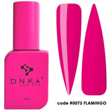 Rubber Base French DNKa #0073 Flamingo 12 ml — Cobertura French