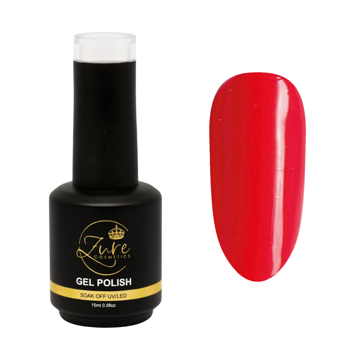 Esmalte TRANSPARENT RED TR KE60 – Zure Cosmetics