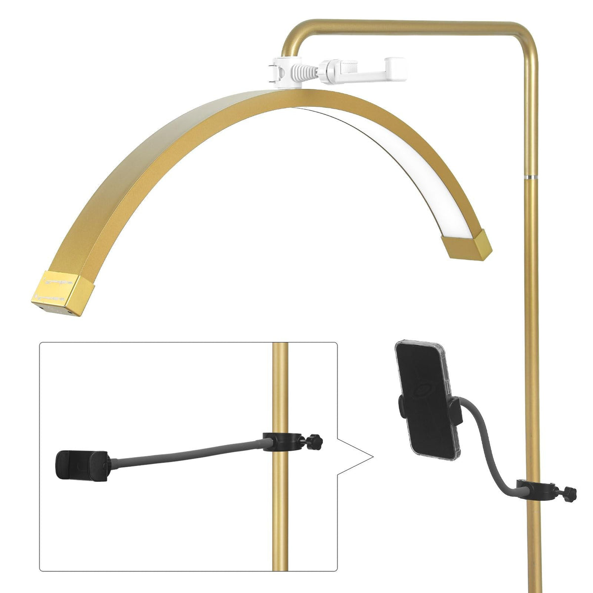 Lampara Moonlight 180º - Dorado – ILARA PRO – vista 3