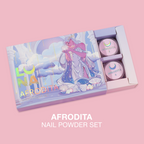 LUNAmoon Set de pigmentos Afrodita 6 uds — Polvos efecto para uñas – LUNAmoon