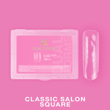 LUNAmoon Dual Forms Classic Salon Square — Moldes superiores reutilizables – LUNAmoon