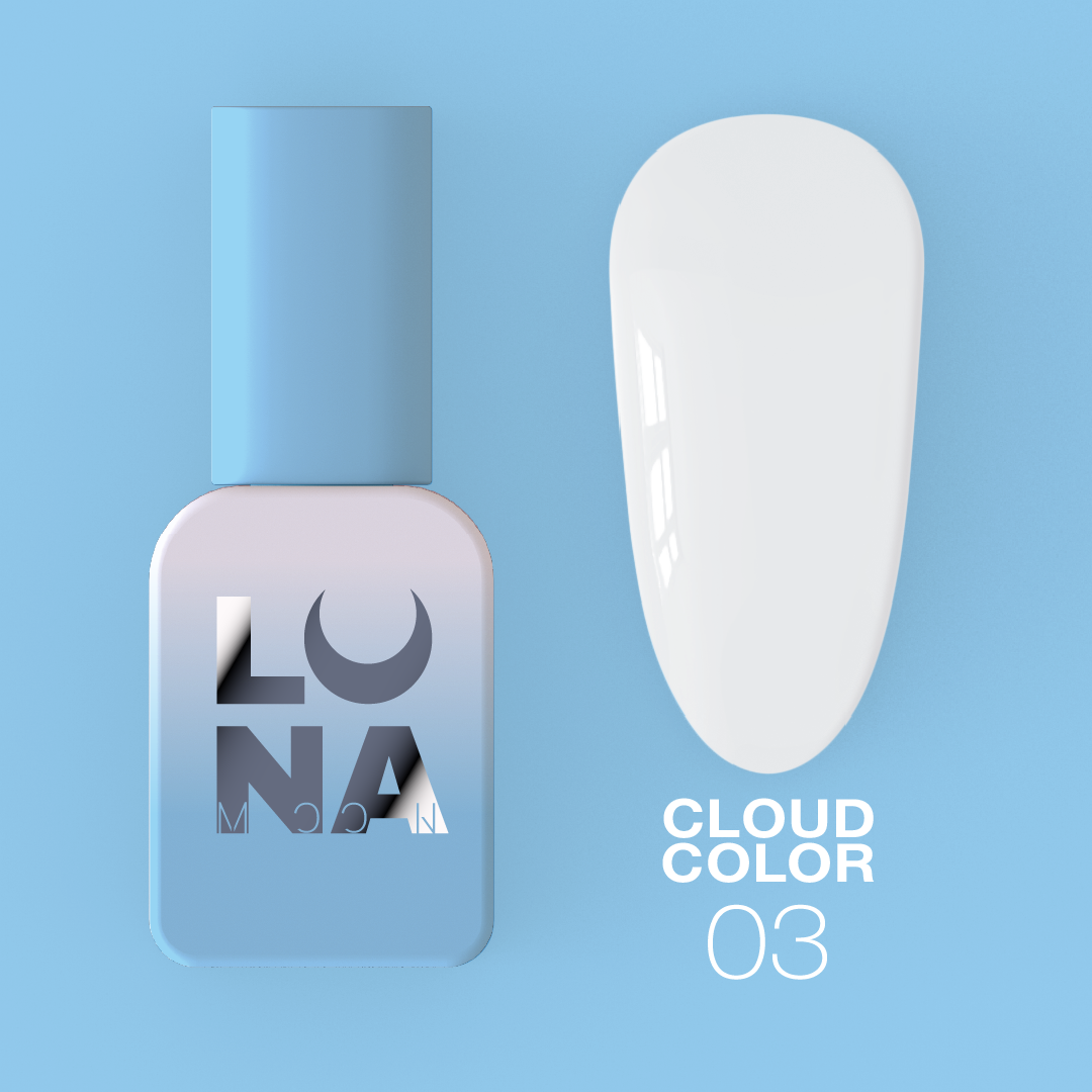 LUNAmoon Cloud Color Nº 3 8 ml — Esmalte semipermanente – LUNAmoon