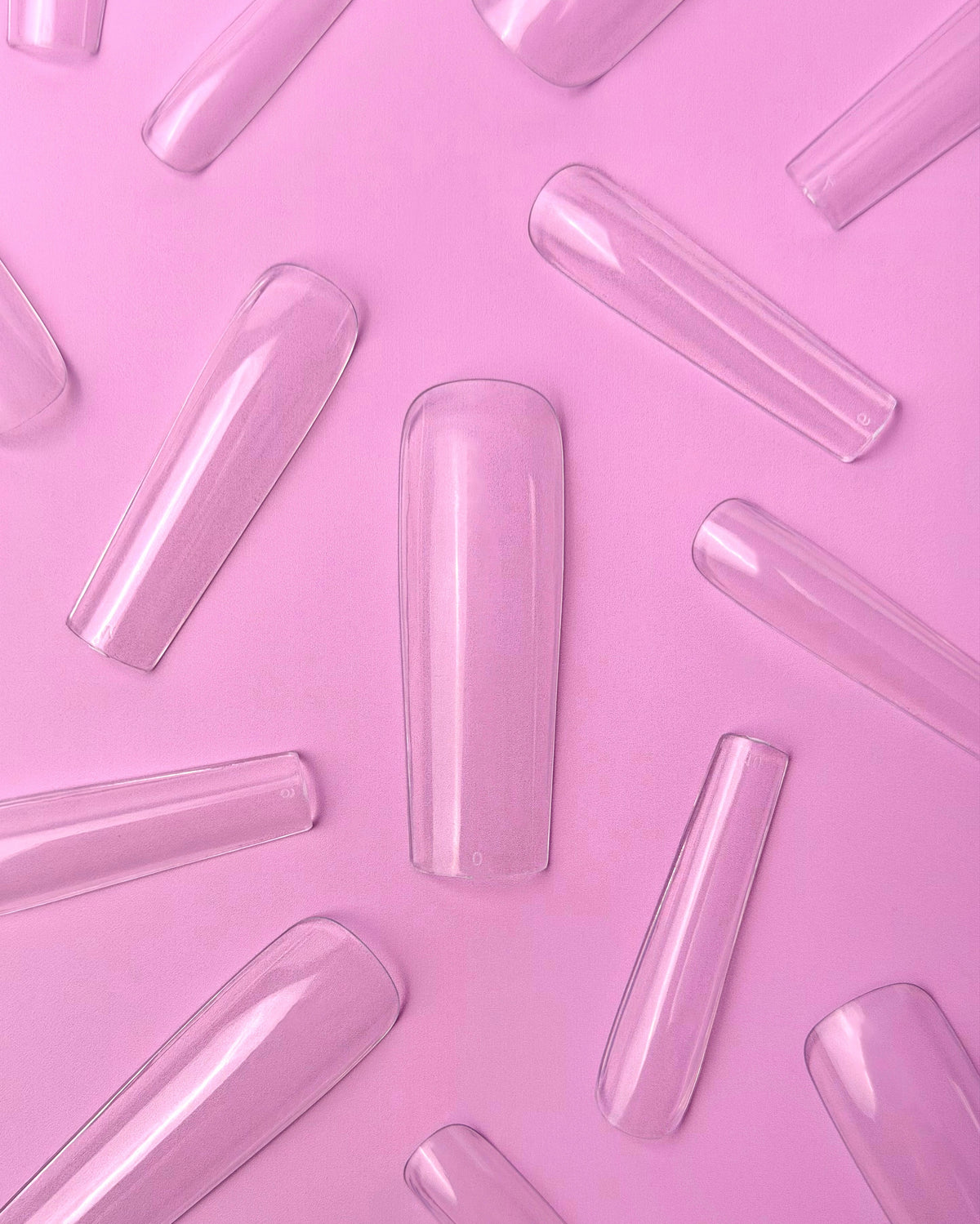 LUNAmoon Gel Tips Coffin Long XL — Tips de gel 500 uds – LUNAmoon – vista 4
