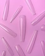 LUNAmoon Gel Tips Coffin Long XXL — Tips de gel 500 uds – LUNAmoon – vista 4