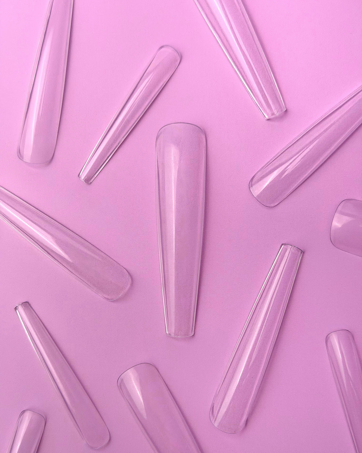 LUNAmoon Gel Tips Coffin Long XXL — Tips de gel 500 uds – LUNAmoon – vista 4