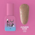 LUNAmoon Cover Base Nº 9 30 ml — Base camuflaje – LUNAmoon