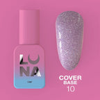LUNAmoon Cover Base Nº 10 30 ml — Base camuflaje