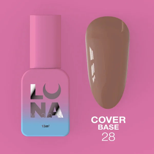 LUNAmoon Cover Base Nº 28 13 ml — Base camuflaje