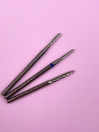 LUNAmoon Fresa de carburo de limado Mini Cone azul 1.3 mm – LUNAmoon – vista 3