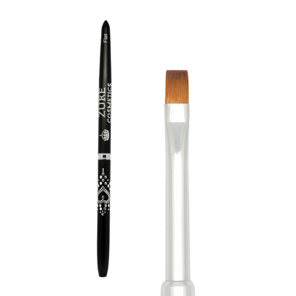 Pincel Flat para Manicura