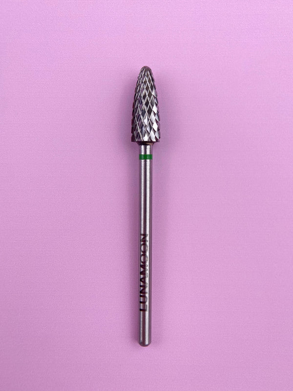 LUNAmoon Fresa de carburo Corn Hard Green (R) 5,0 mm