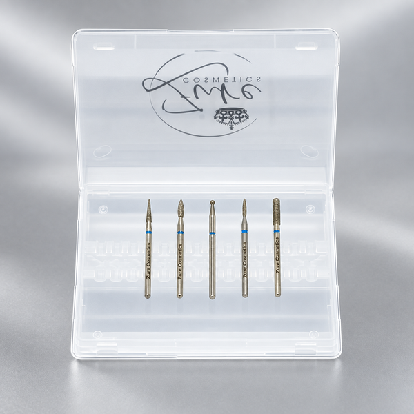 Kit Completo de 5 Fresas para Manicura Rusa