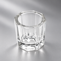 Vaso de Cristal para Monómero Polygel Acrygel - Recipiente uso profesional manicura