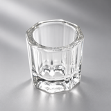 Vaso de Cristal para Monómero Polygel Acrygel - Recipiente uso profesional manicura