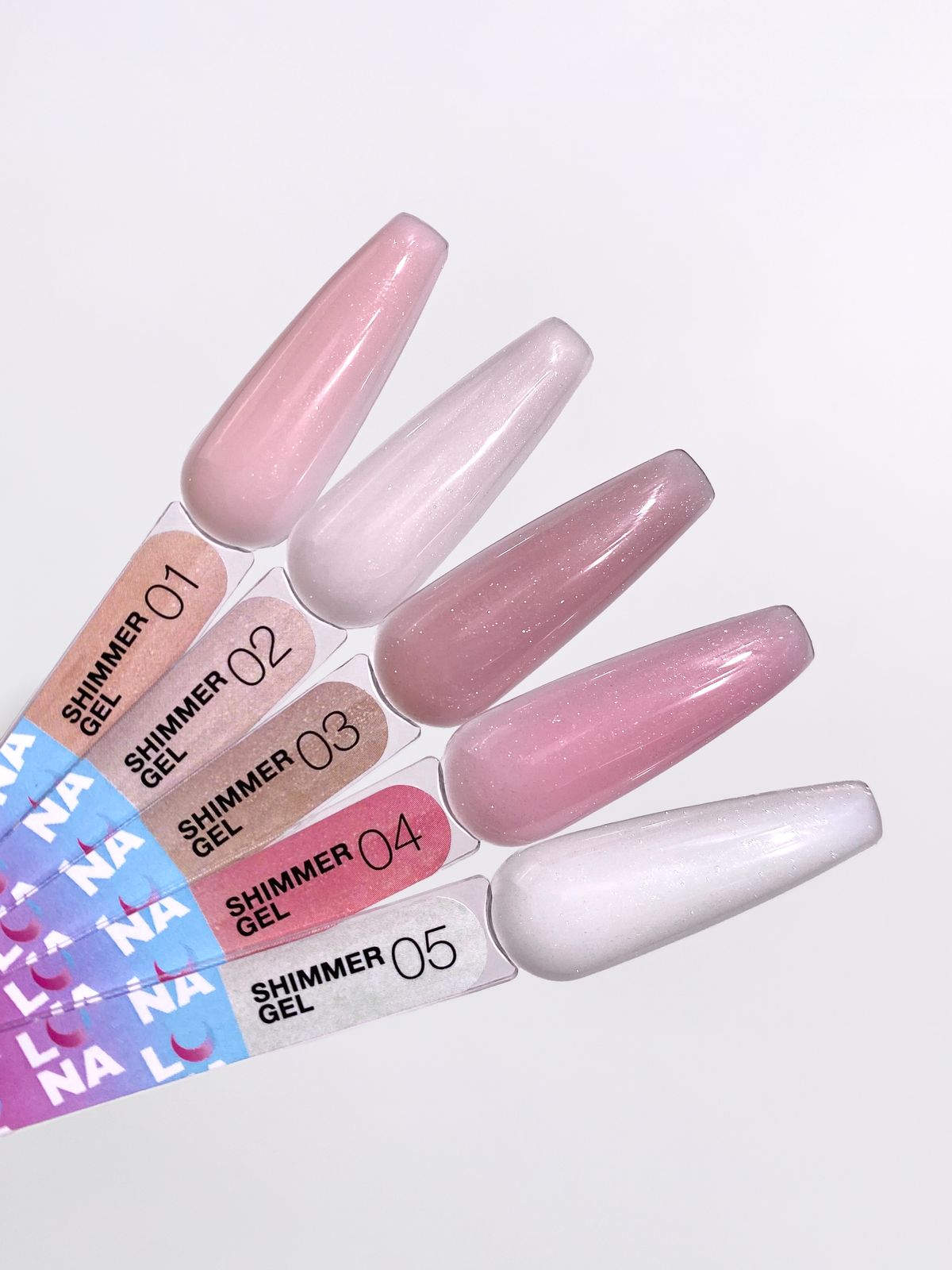LUNAmoon Shimmer Gel Nº 1 30 ml — Gel de construcción con brillo – LUNAmoon – vista 4