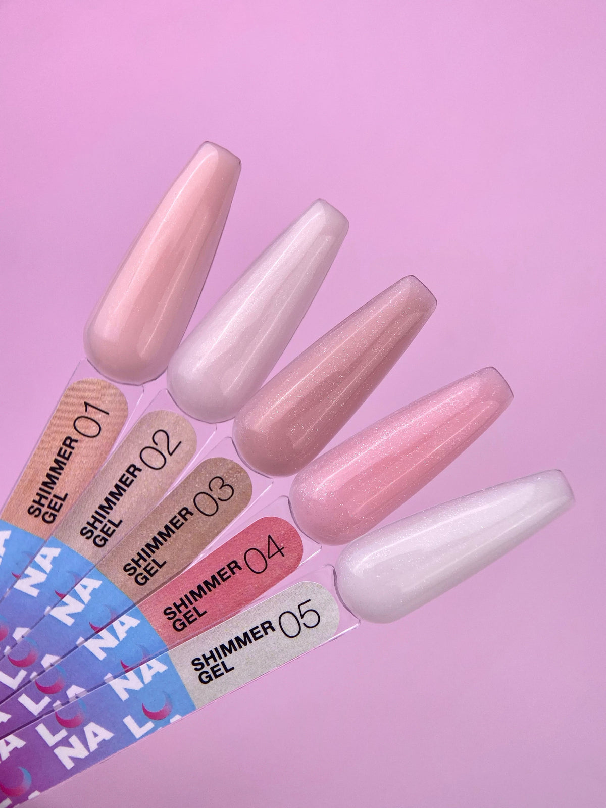 LUNAmoon Shimmer Gel Nº 1 30 ml — Gel de construcción con brillo – LUNAmoon – vista 3
